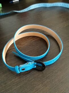 Ремень тонкий кожаный