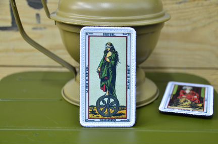 Патч нашивка карта Таро некромантия Колесо фортуны