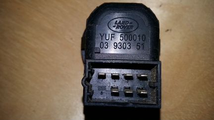 Регулировка зеркал Range Rover Sport 1