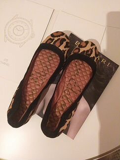 Балетки Sam Edelman, леопардовые, 38 р/ Оригинал
