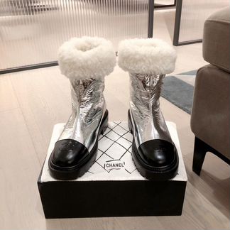 Зимние ботинки Chanel