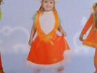 Карнавальный костюм лисичка 30размер фирма алиса ц