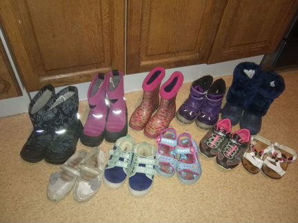 Обувь для девочки 19 см по стельке туфли, Куома