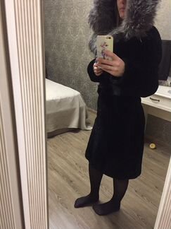 Шуба мутон
