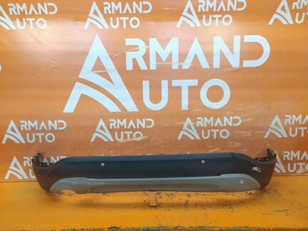 Юбка бампера задняя Bmw X1 F48 2015-2019