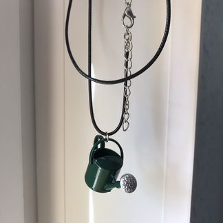 Забавные серьги и кулон «Лейки»