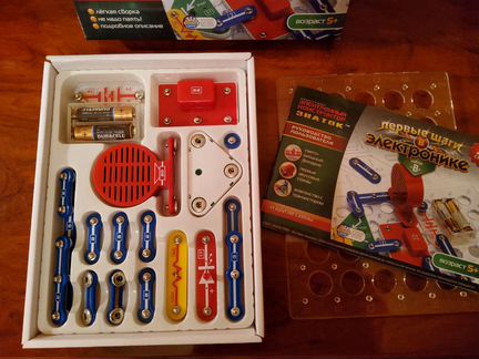 Конструктор Знаток набор Б (15 схем)