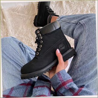 Зимние ботинки с мехом Тимберы