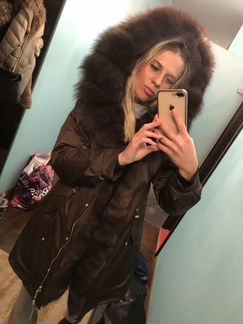 Парка с песцом (под соболя)