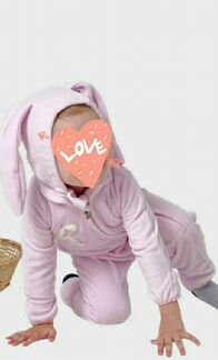 Новый флисовый комбинезон 