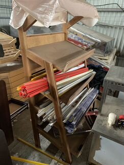 Стеллаж хлебный 4 полки под наклон