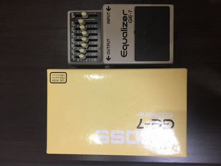 Гитарный эквалайзер boss ge-7