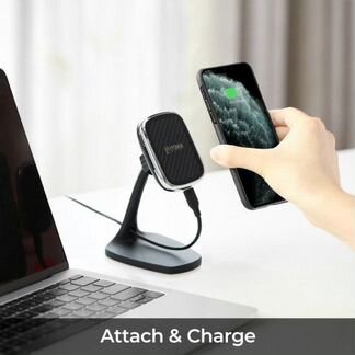 Зарядное устройство Pitaka MagEZ Mount Qi Desktop