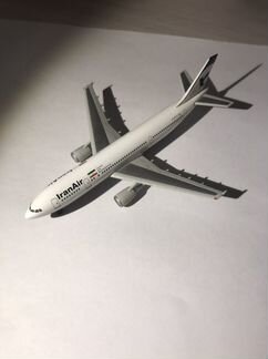 Модель самолета Airbus 300 IranAir