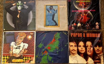 Виниловые пластинки из США