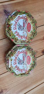 Жестяные новогодние коробочки