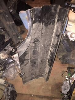 Задняя часть порога на Citroen C4 Coupe