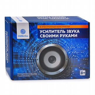 Электронный конструктор Intellectico Усилитель звука своими руками (1001)
