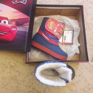 Детские сапоги для мальчика cars 3