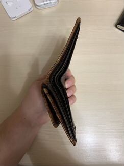 Мужской Кожаный кошелёк крокодил