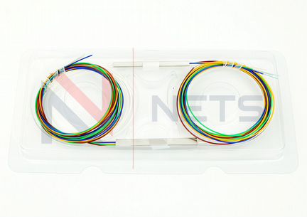 Оптический PLC делитель FBT сплиттер 1х4 PON catv