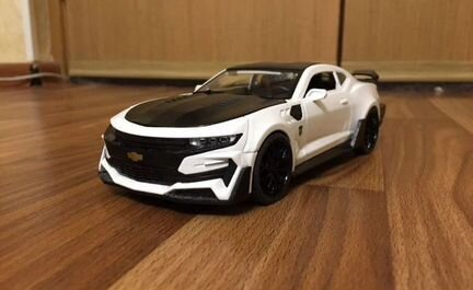 Машинка железная шевроле черная, железная