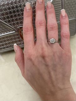 Кольцо золото бриллианты