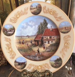 Тарелка декоративная