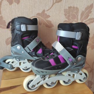 Ролики дтские/подростковые раздвижные, р-р 32-35