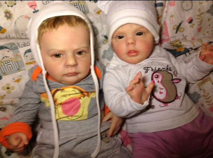 Кукла реборн молд майк