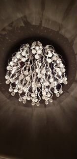 Светильник потолочный хрусталь (Чехия)