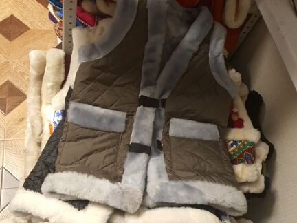 Жилет из овчины. Новые жилетки с мехом овчины