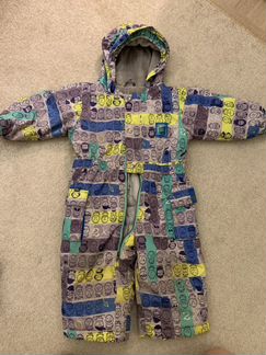 Deux par deux зимний комбинезон для мальчика
