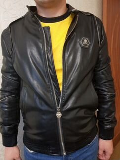 Мужская кожанная куртка