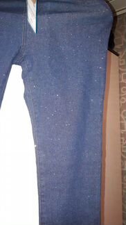 Джегинсы с блестками р.152