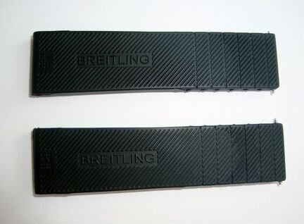 Каучуковые ремешки под клипсу, Breitling 22,24мм