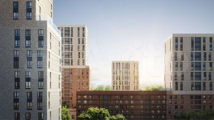1-к квартира, 50.8 м², 14/33 эт.