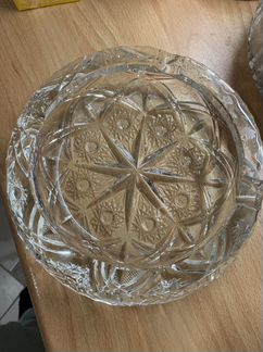 Хрустальная пепельница