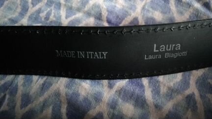 Ремень Laura Biagiotti, кожа, Италия, оригинал