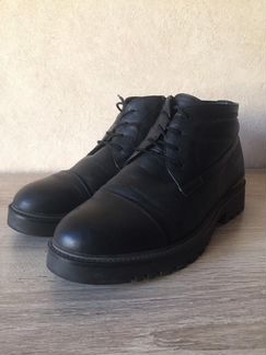 Ботинки зимние кожаные