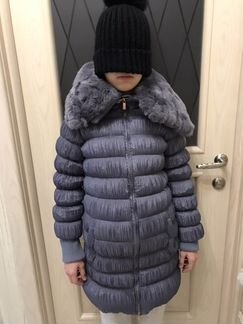 Пуховик на девочку 140 рост