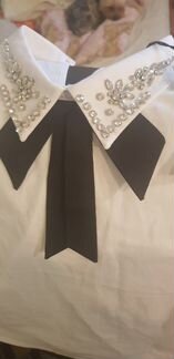 Блузка укороченная zara xs новая