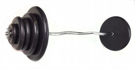 Штанга разборная 80 кг EZ