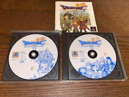 Игра Dragon Quest VII для PlayStation PS1 Japan