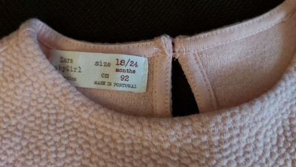 Платье Zara 92 новое