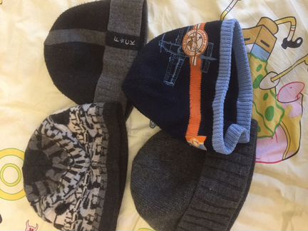 Шапка на мальчика 8-13 лет