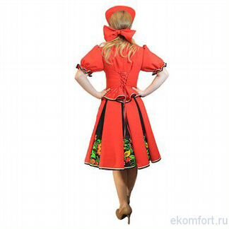 Русский народный костюм «Хохлома Люкс»