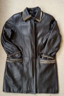 Кожаная куртка утепленная