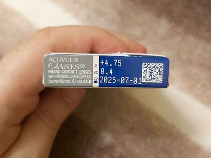 Линзы контактные acuvue oasys