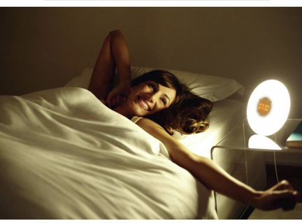 Световой будильник philips